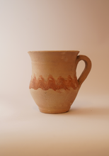 Load image into Gallery viewer, Small Romanian Brown Wiggle Pot
