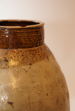 Load image into Gallery viewer, Large Glazed Swirl Vase
