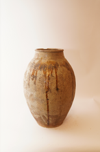 Load image into Gallery viewer, Drip Glazed Swirl Floral Vase
