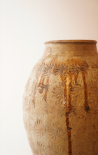 Load image into Gallery viewer, Drip Glazed Swirl Floral Vase
