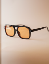 Load image into Gallery viewer, Tangerine Tint Aviator Terry Sunglasses
