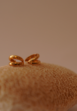 Load image into Gallery viewer, Gold Sleeper Double Hoop Earrings

